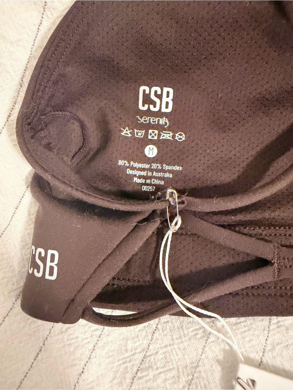 CSB Espresso sports bra - Picture 3 of 3